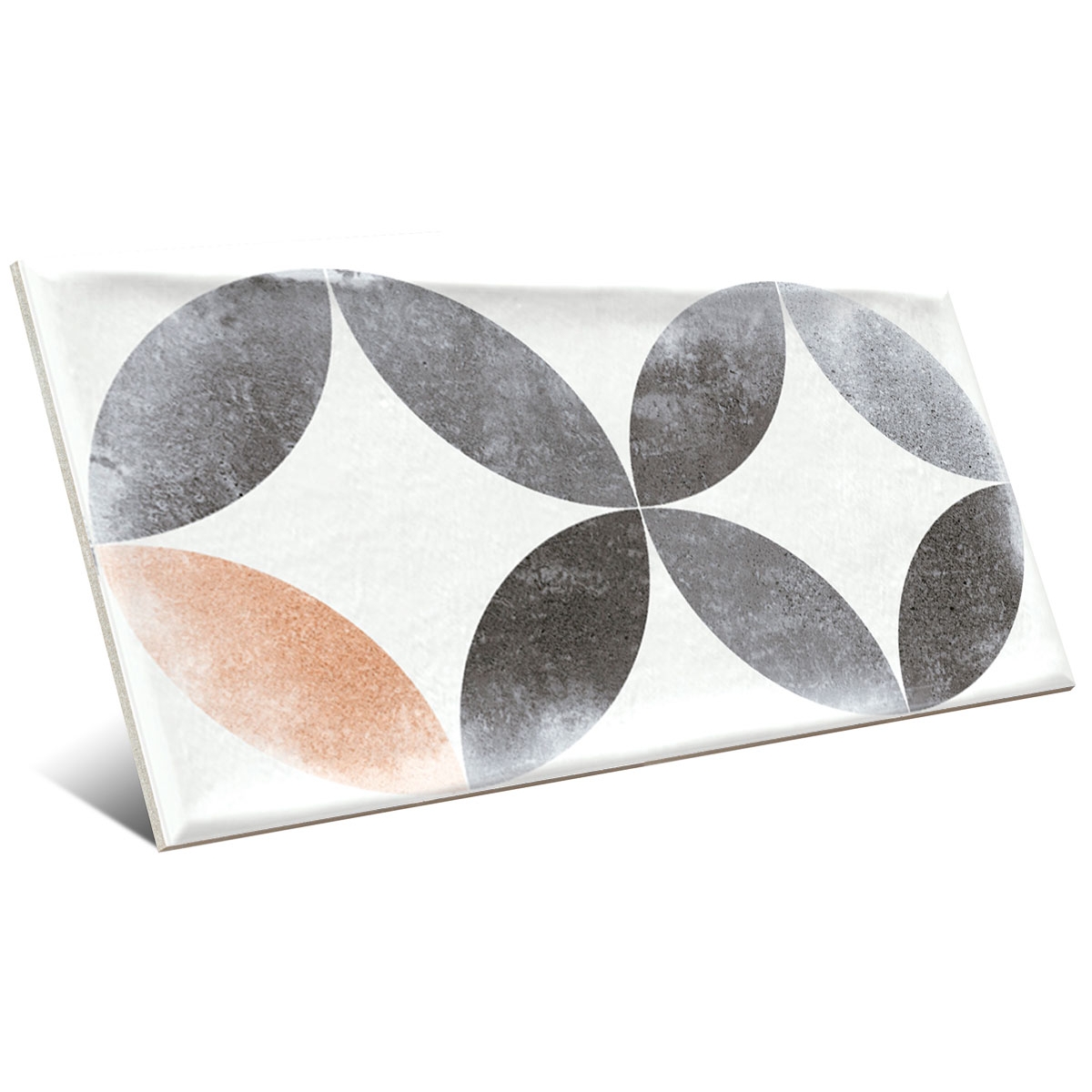 Amhara Multicolore 10x20 - Revêtement avec décorations Vives