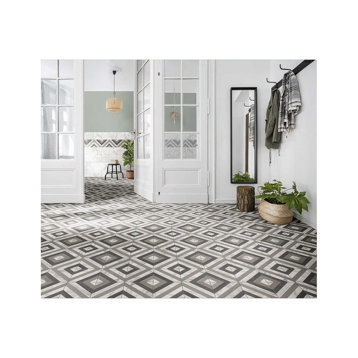 Versailles Bois 20x20 (m2) Série Versailles Hermitage