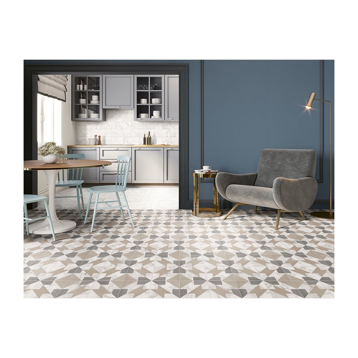 Versailles Natural 20x20 (m2) Série Versailles Hermitage