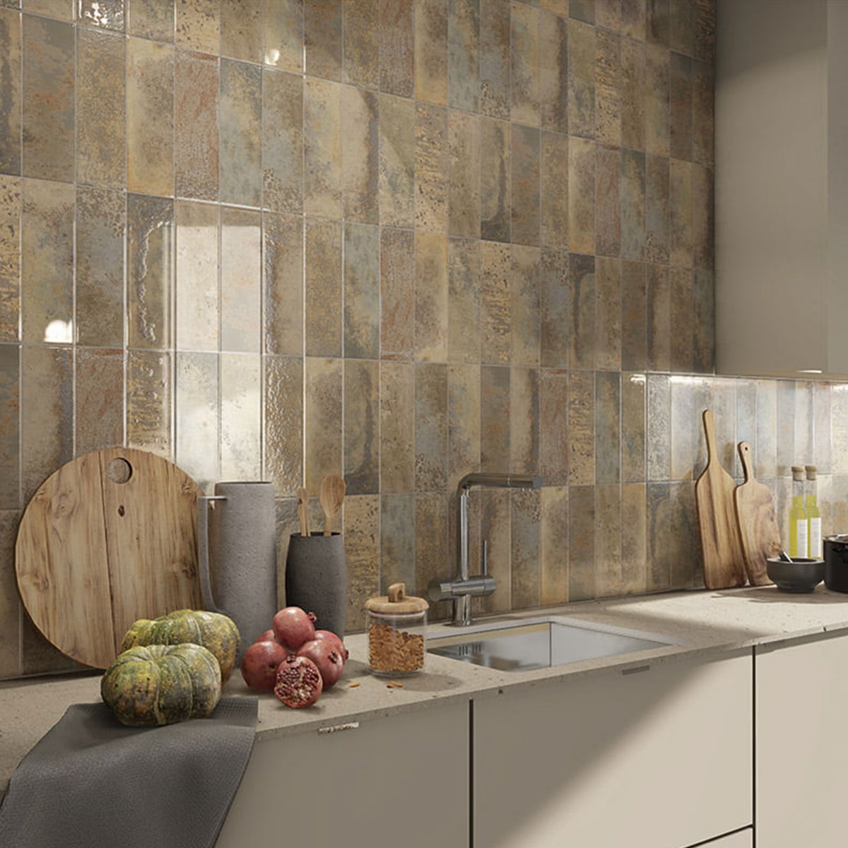 Mainzu - Bellagio Caramelo Photo 10x30