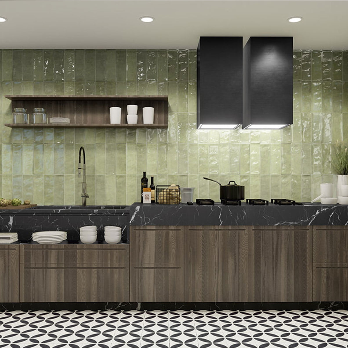 Colección Cinque Terre de Mainzu - Cinque Terre Emerald 10x30  Mainzu