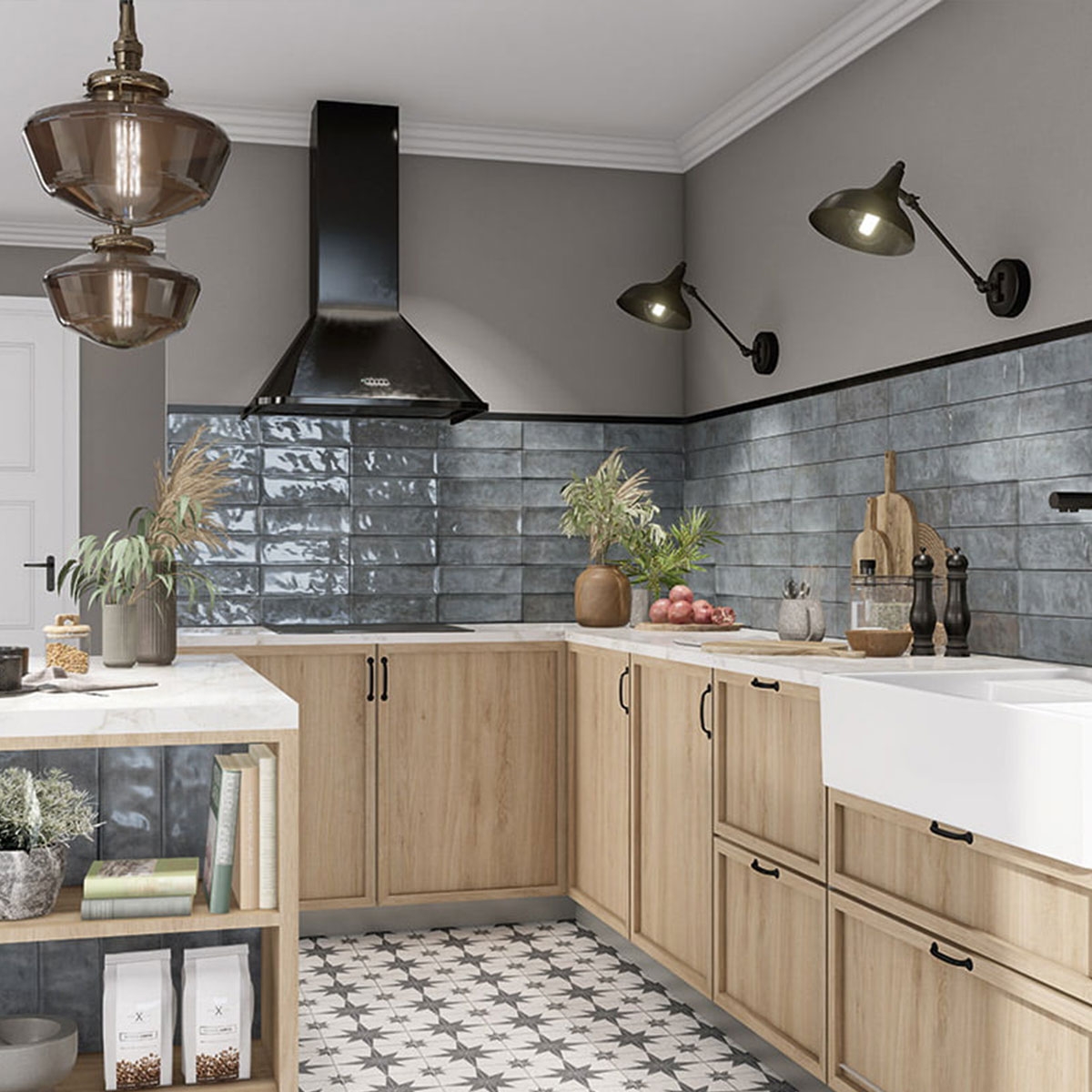 Cinque Terre Blu 10x30