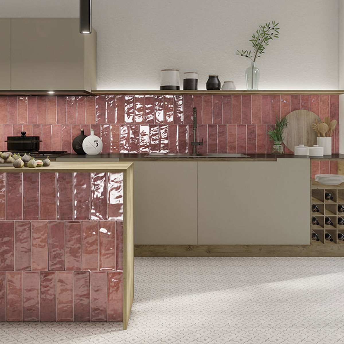 Mainzu - Photo de Cinque Terre Carmin 10x30