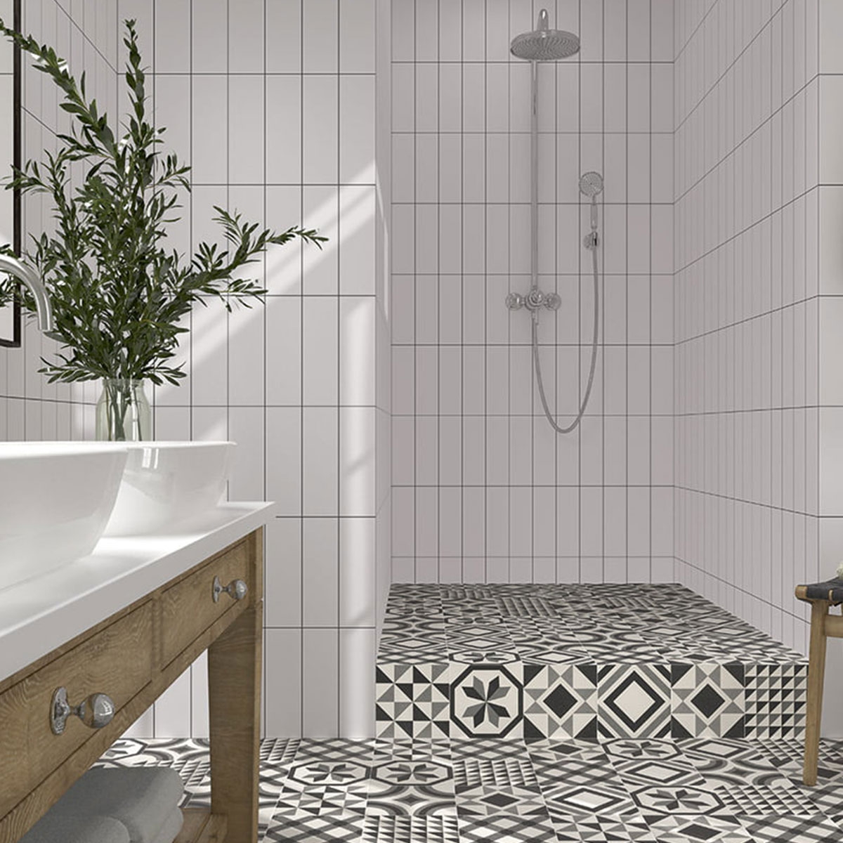 Matte White Plain 10x30