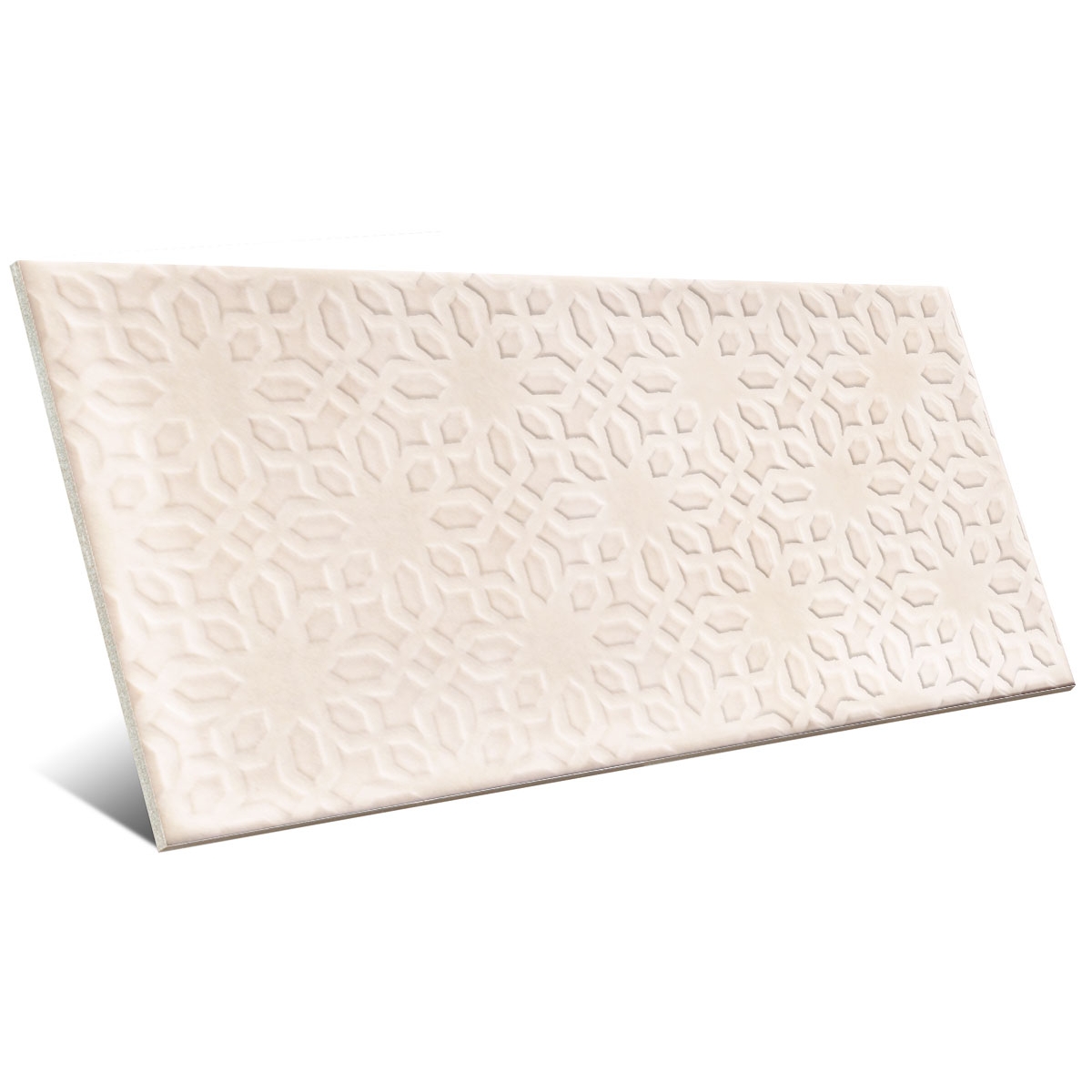 Revestimiento con pequeño formato Mainzu - Camden Decor Blanco 10x20 cm (caja 1 m2)