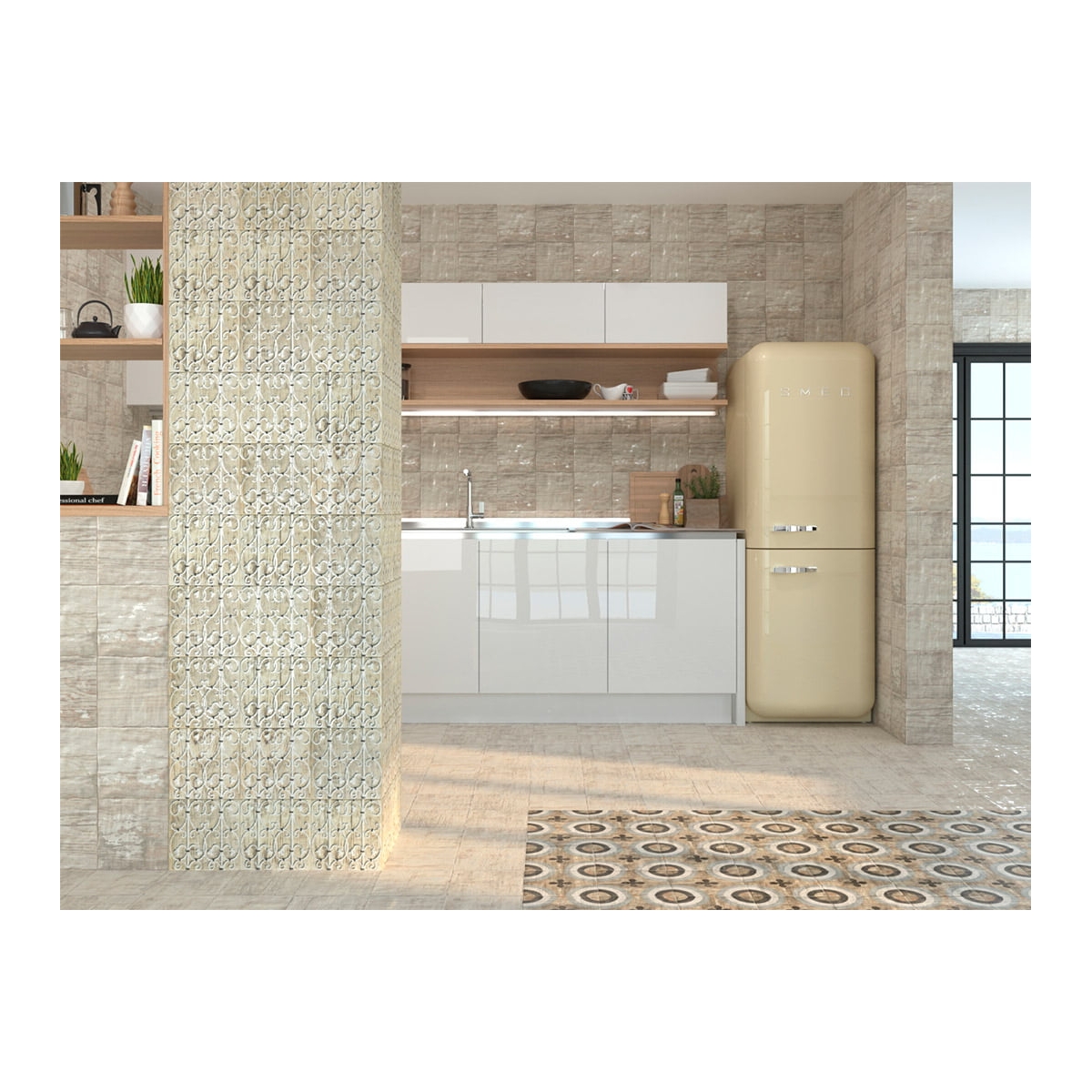 Base Colonial Mango (m2) Coleção Colonial Mainzu