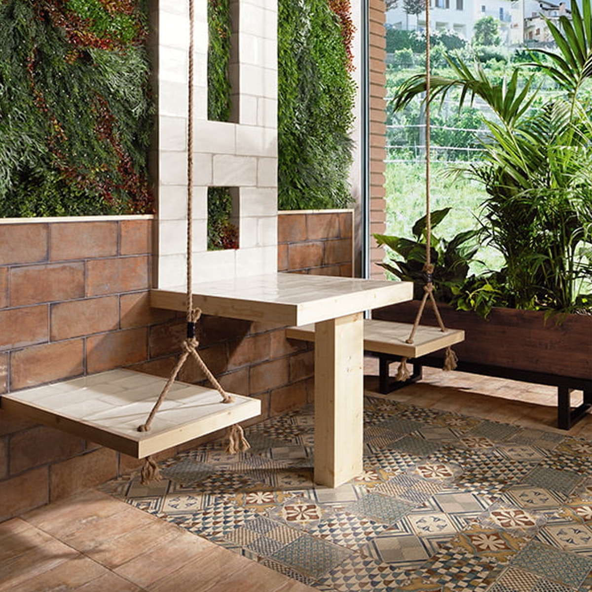 Padua 15x30 (caja 1 m2) - Revestimiento con decorados Mainzu