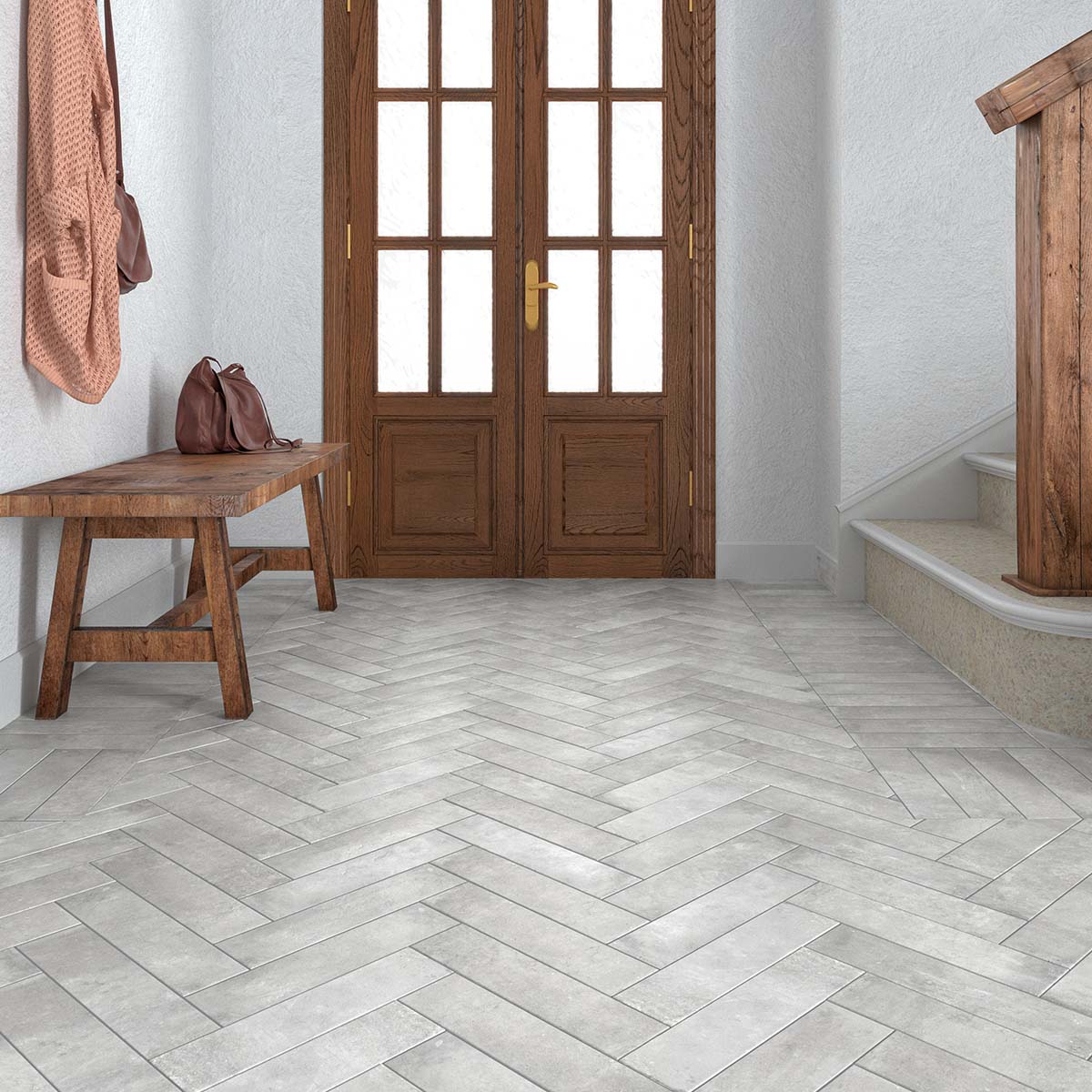 Pierre de petit format imitation pavage blanes naturel