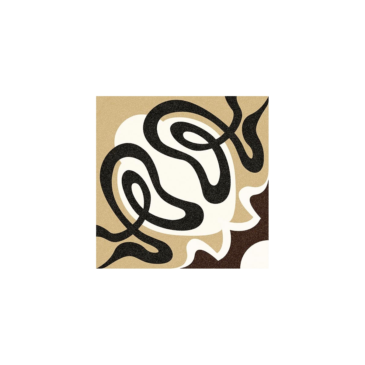 Suanzes Pardo 20x20 (m2) - Pavimento hidráulico em grés porcelânico