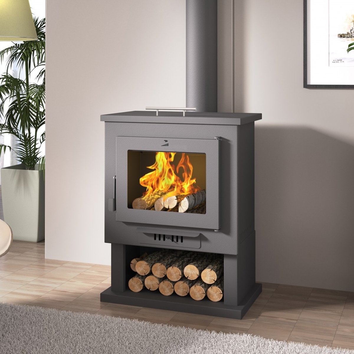 CH-1 Wood Stove - FM Calefacción
