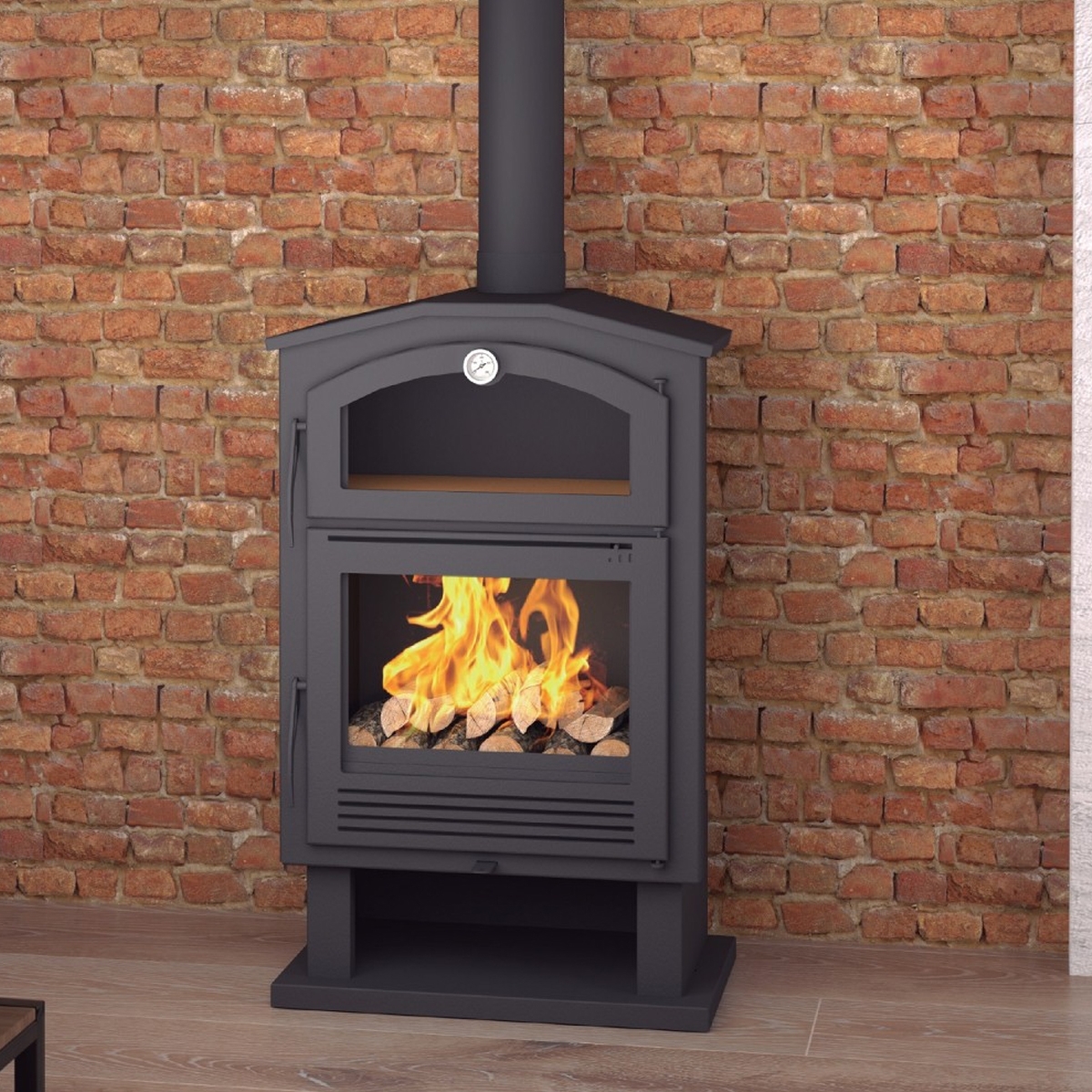 CH-4 Wood Stove Direct Gift - FM Calefacción