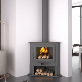 Corner wood stove CH-5