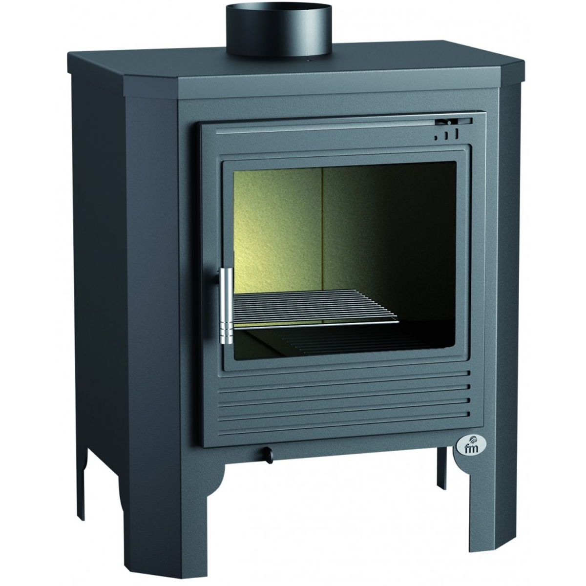 Foto des M-101 Holzofens