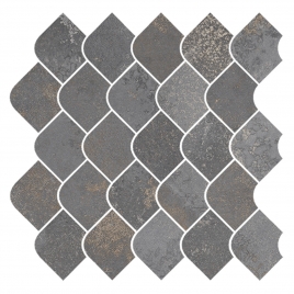 Korubo Graphit-Mosaik 30x30 (Einheit)
