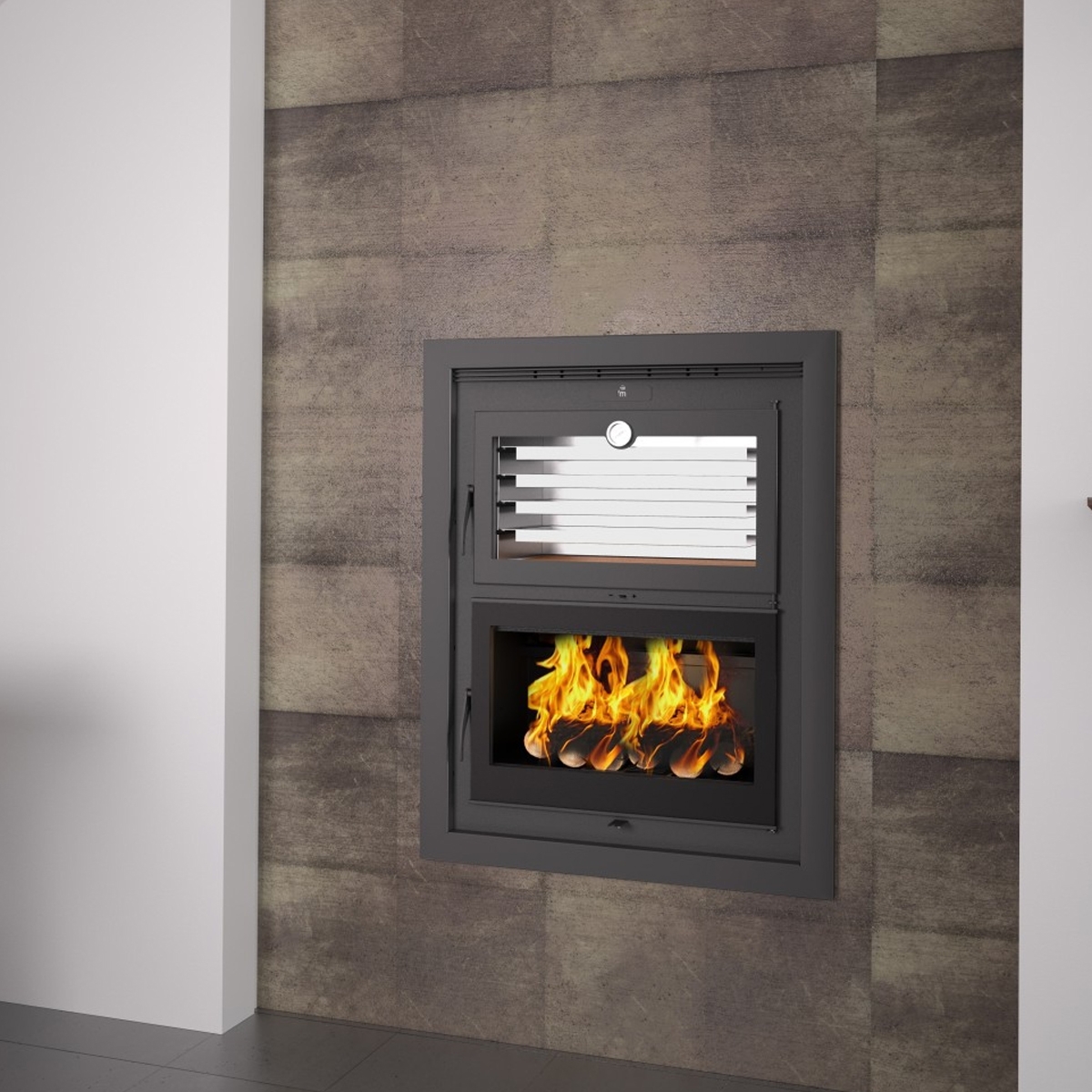 HLI-200 Wood Oven Insert Direct Gift - FM Calefacción