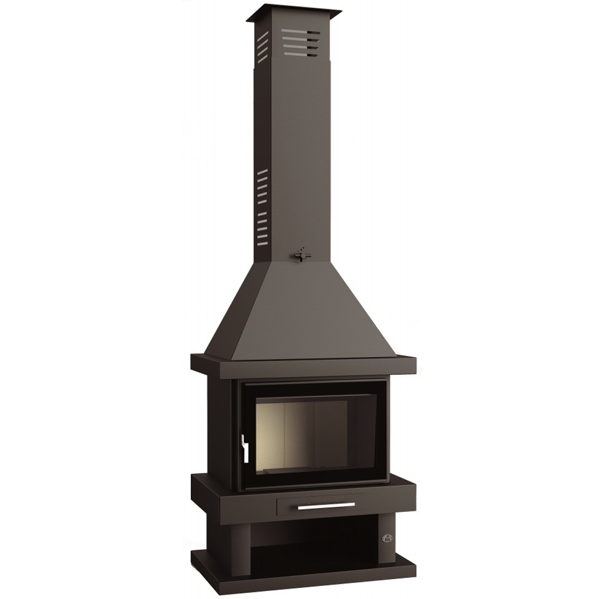 Heizen FM Calefacción – Holzkamin C-200 Direktes Geschenk