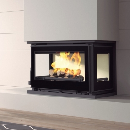 IT-183 Insert en bois avec turbine (80cm) + cadeau direct