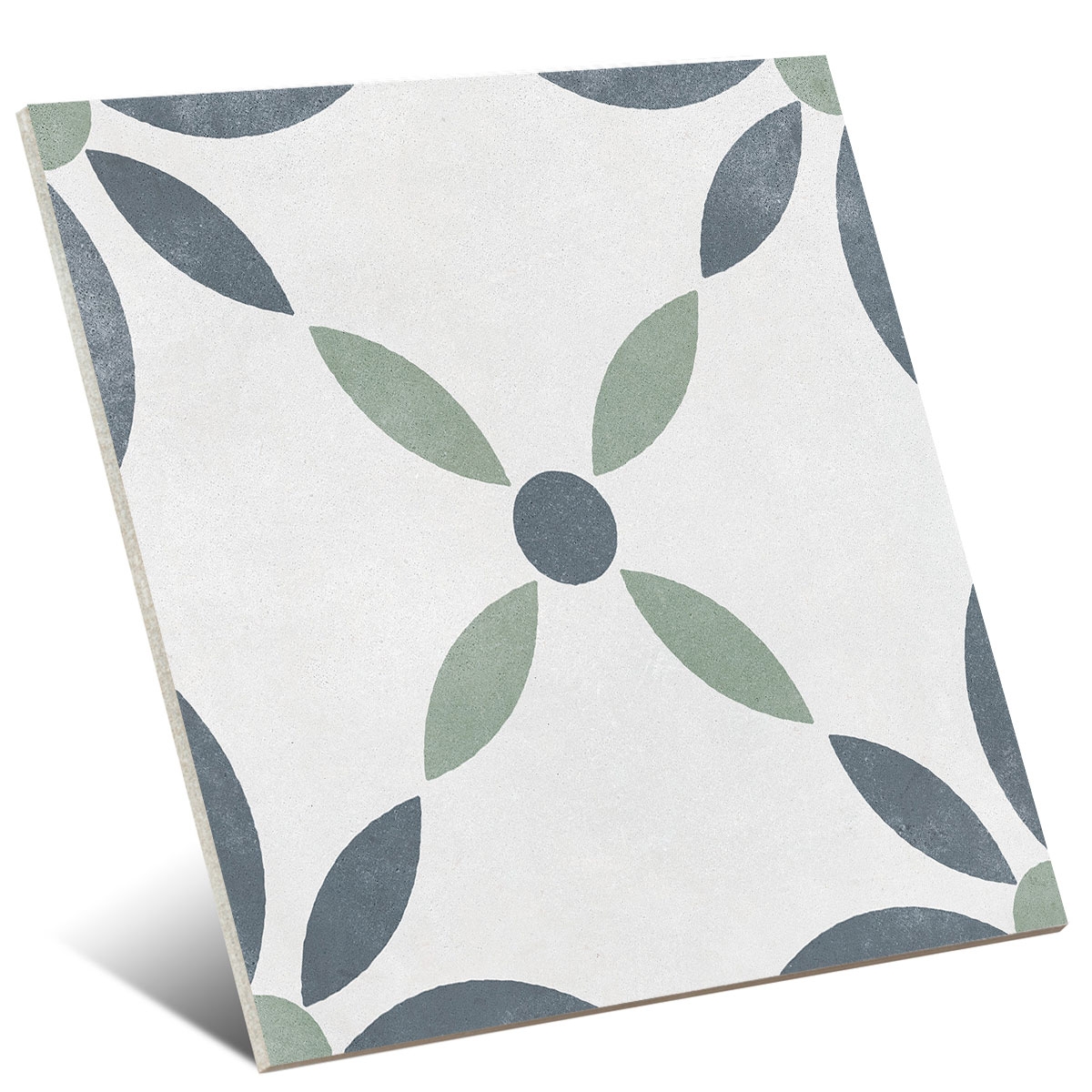 Imitação de piso hidráulico Harmony - Havana White Flower 22.3x22.3