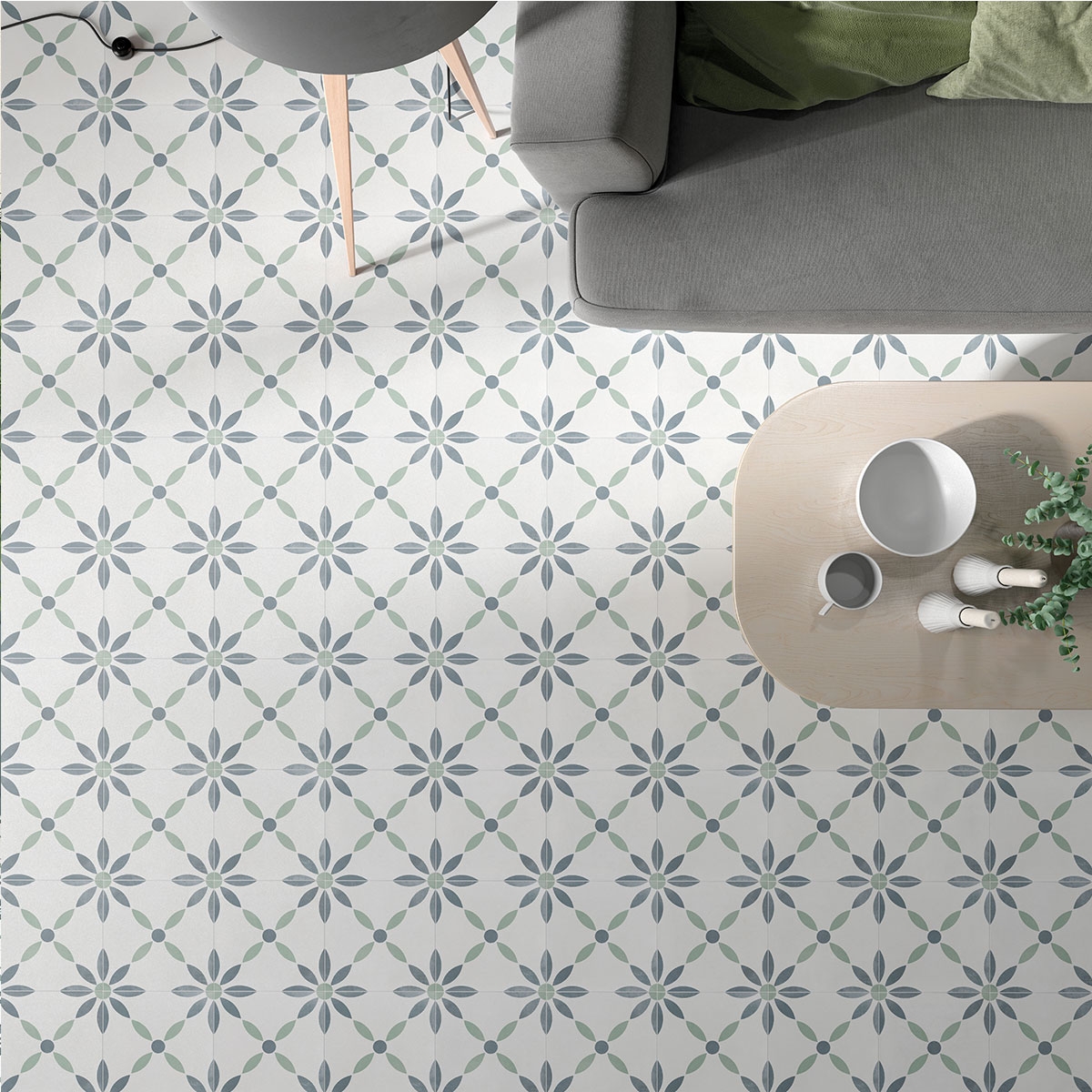 Havana Flor Branca 22.3x22.3