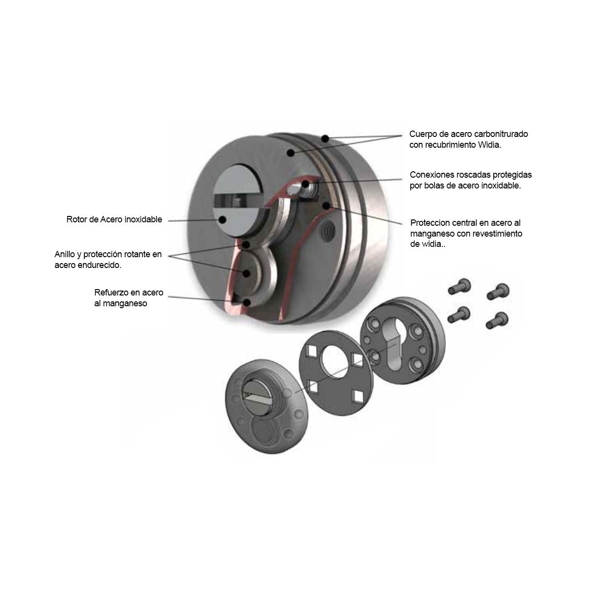 Portas blindadas grau 3 de 90cm Omega Cearco - Porta Blindada 90cm grau 3 Triana Omega Cearco
