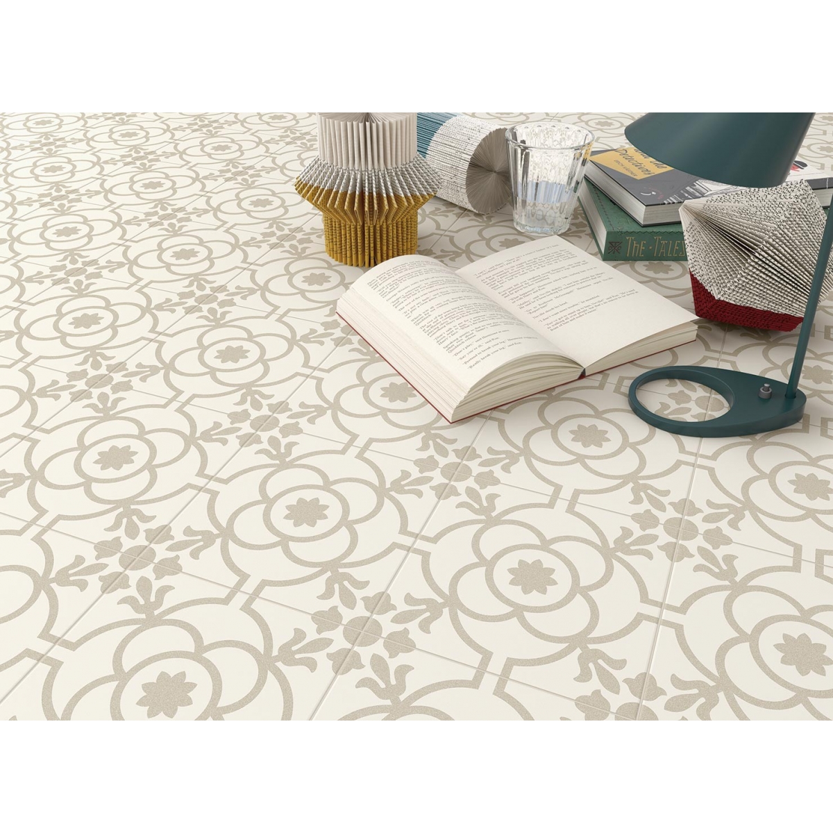 Blomknopp Bone 20x20 (m2) Vives