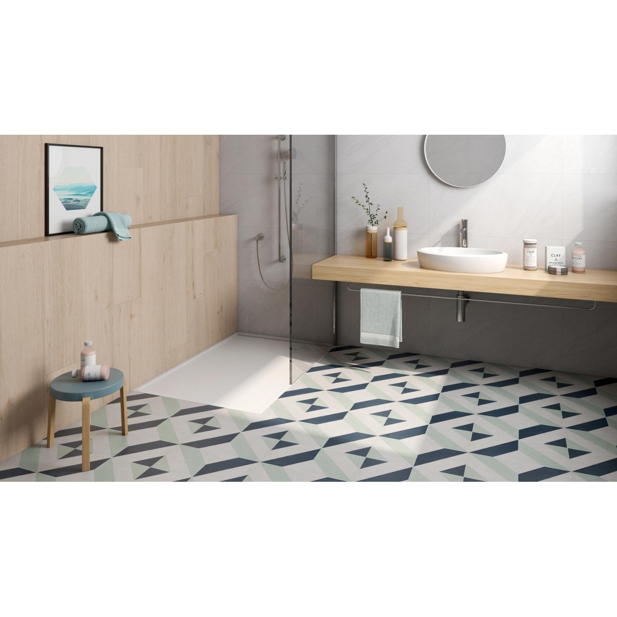 Diagonales Navi 22.3x22.3 (boîte 1 m2) Pamesa Cerámicas