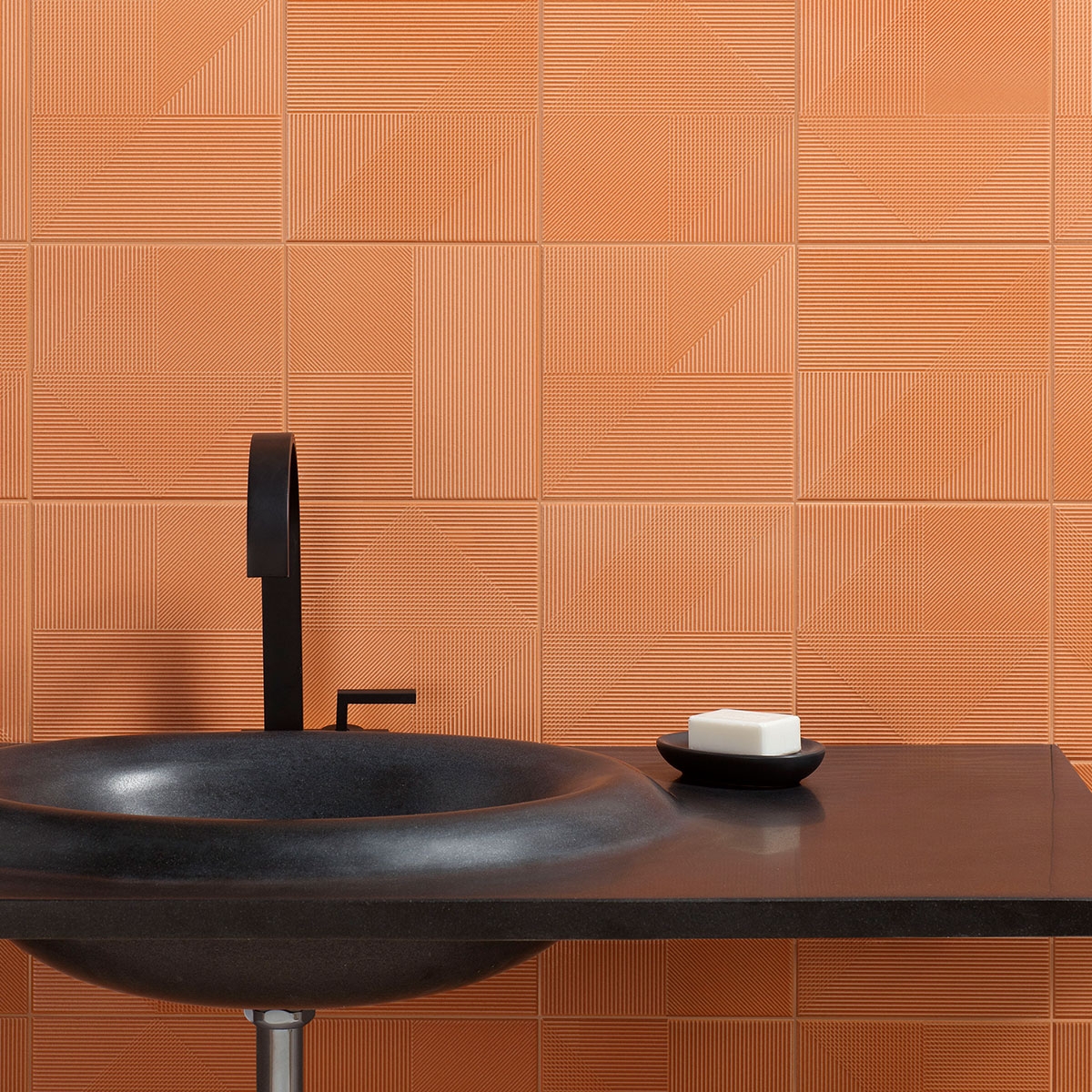 Revestimento decorativo - Lins Collection by Harmony - Lins Pumpkin 20x20