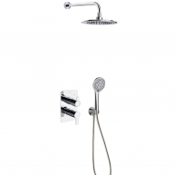 Blautherm Large Recessed Round Single Lever Shower Faucet - Ramón Soler