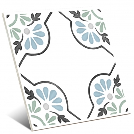 Tanger Blue Petals 12.3x12.3 (caja de 0.51 m2)