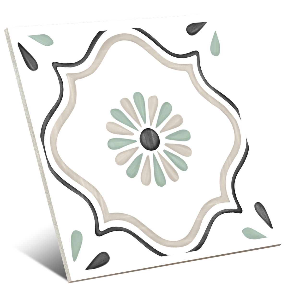 Tanger Sand Flower 12.3x12.3  - Harmony