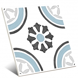 Tanger Bleu Dhalia 12.3x12.3 (boîte de 0.51 m2)