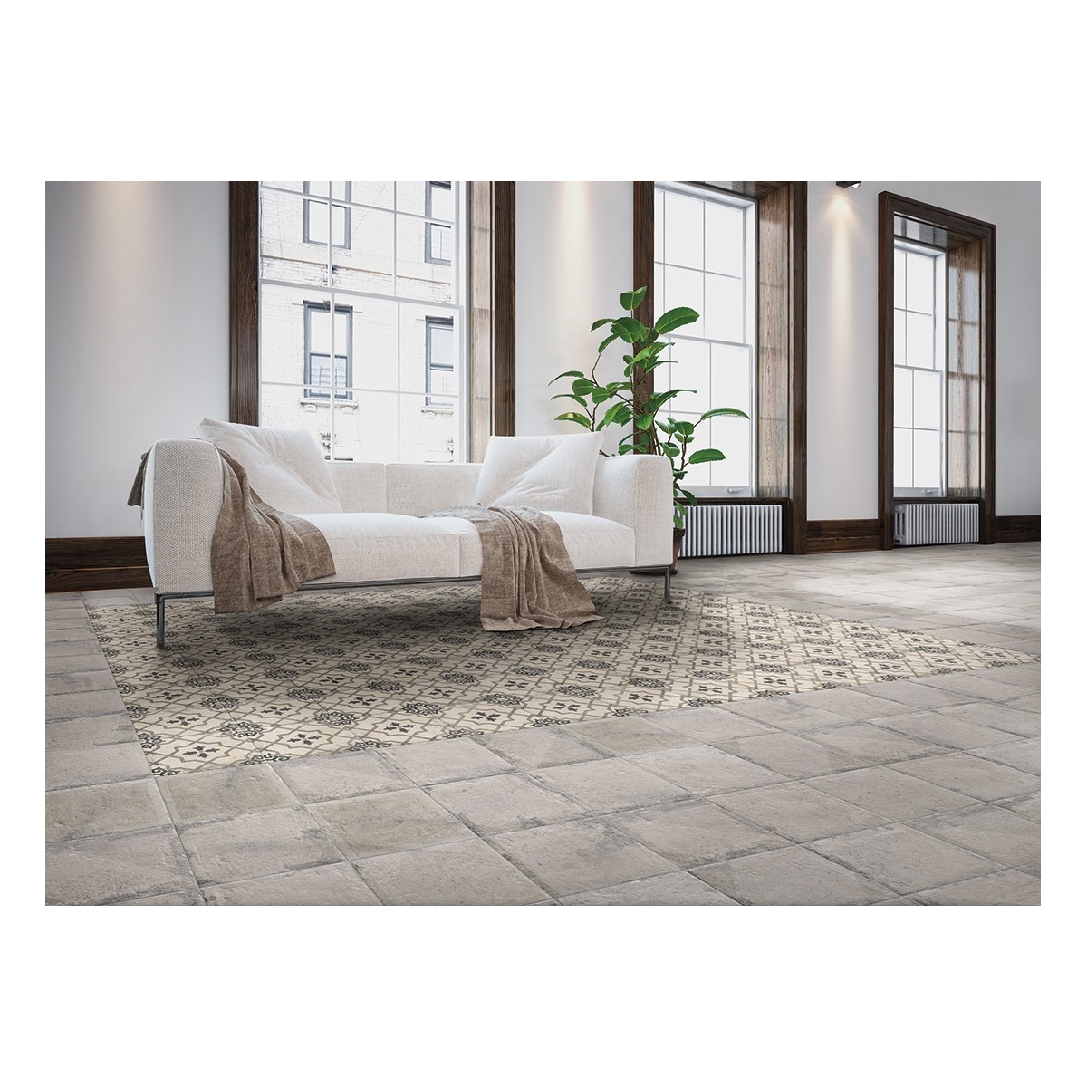 Norland Gris 20x20 (boîte 1m2) Série Norland