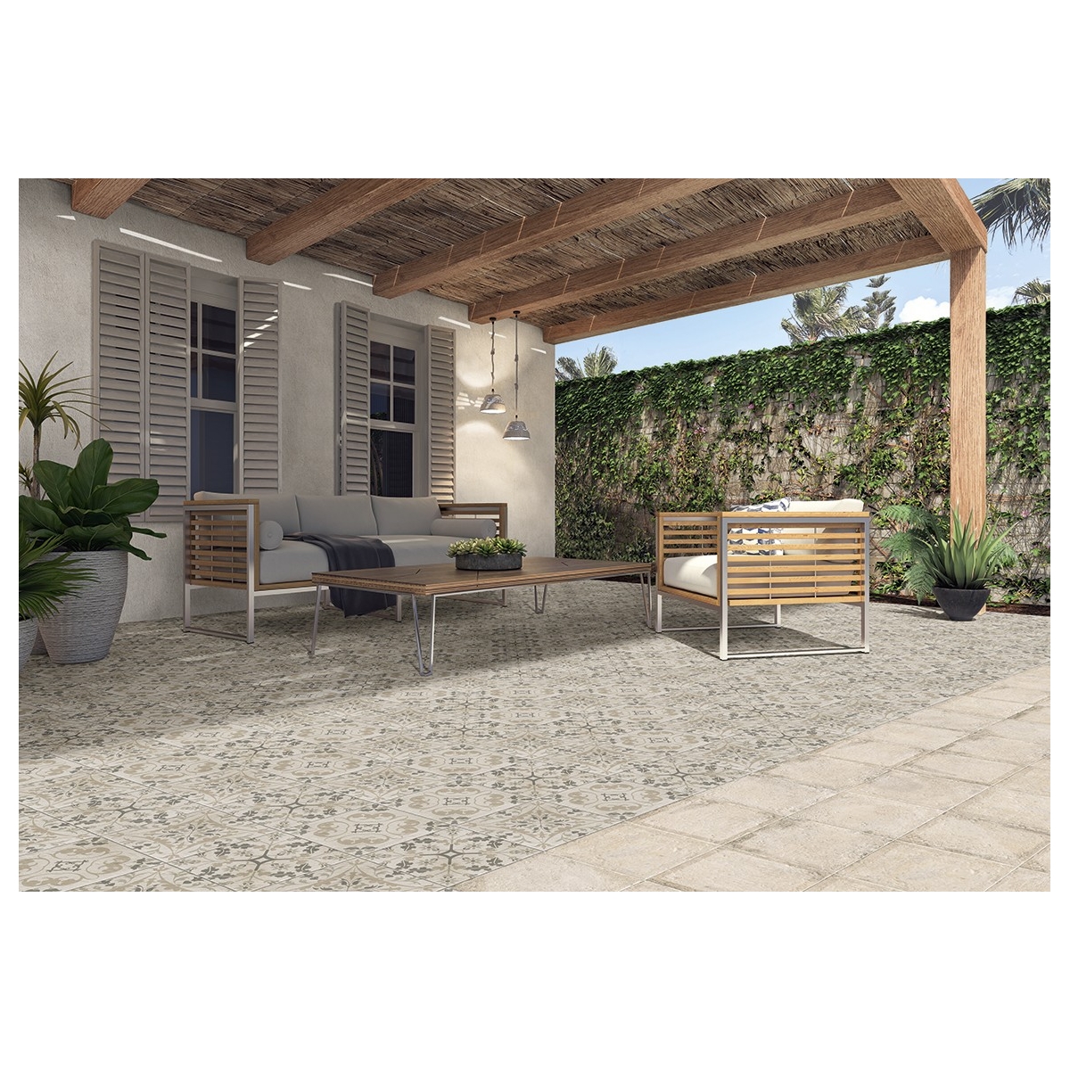 Norland White 20x20 (caja 1m2) Serie Norland