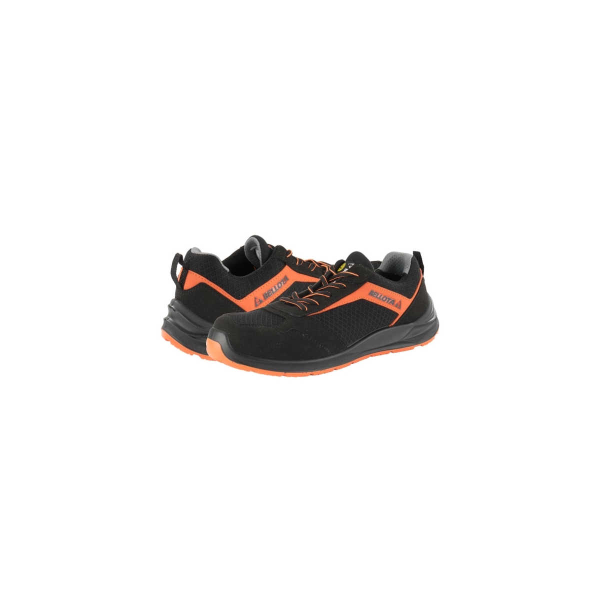Nitro S1P T-42 Orange Black Shoe - Bellota