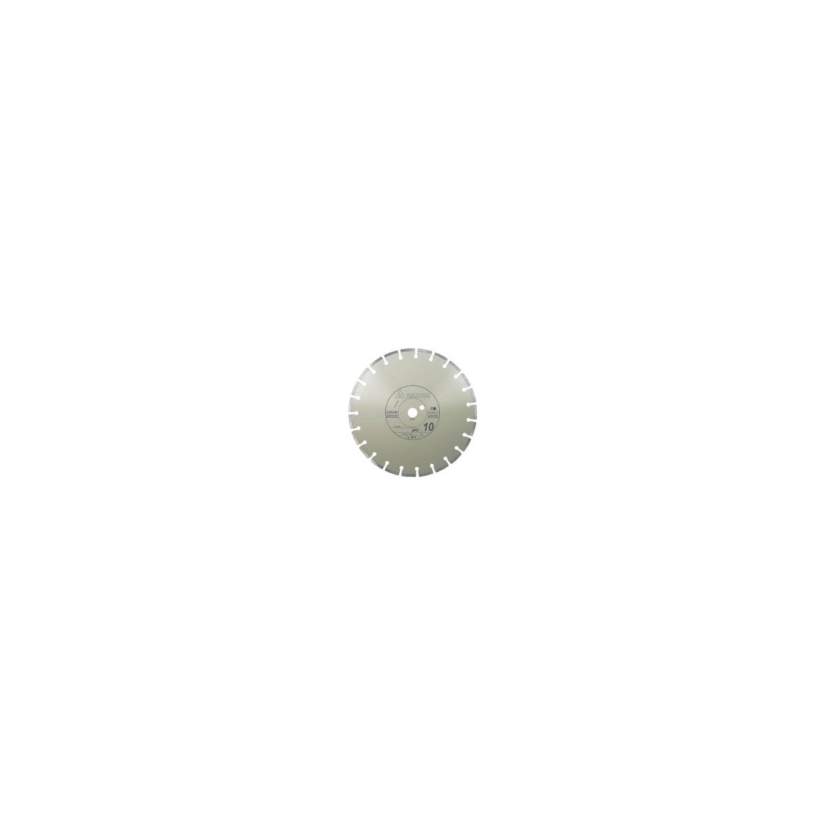 Lâmina segmentada de diamante Pro-7 50713-350 Wet - Bellota