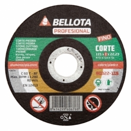 Disco de carboneto de silicone C 50322-115 Corte a seco