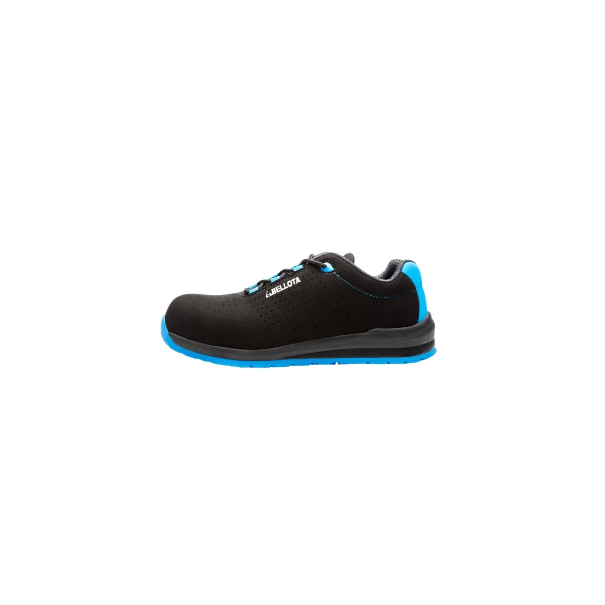 Black Blue Wildleder Shoe Industry Black S1P T-40 - Bellota