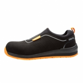 Black Orange Suede Shoe Industry Easy Sp1