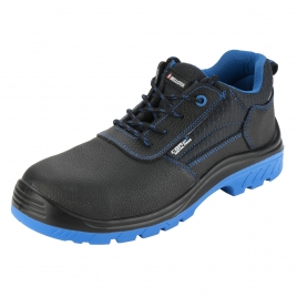 Zapato Piel Negro Azul 72308 T-39 S3 Nm