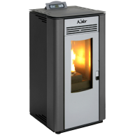 Miriam 8 kW couleur anthracite Poêle à granulés