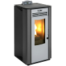 Miriam 8 kW anthracite color Pellet Stove
