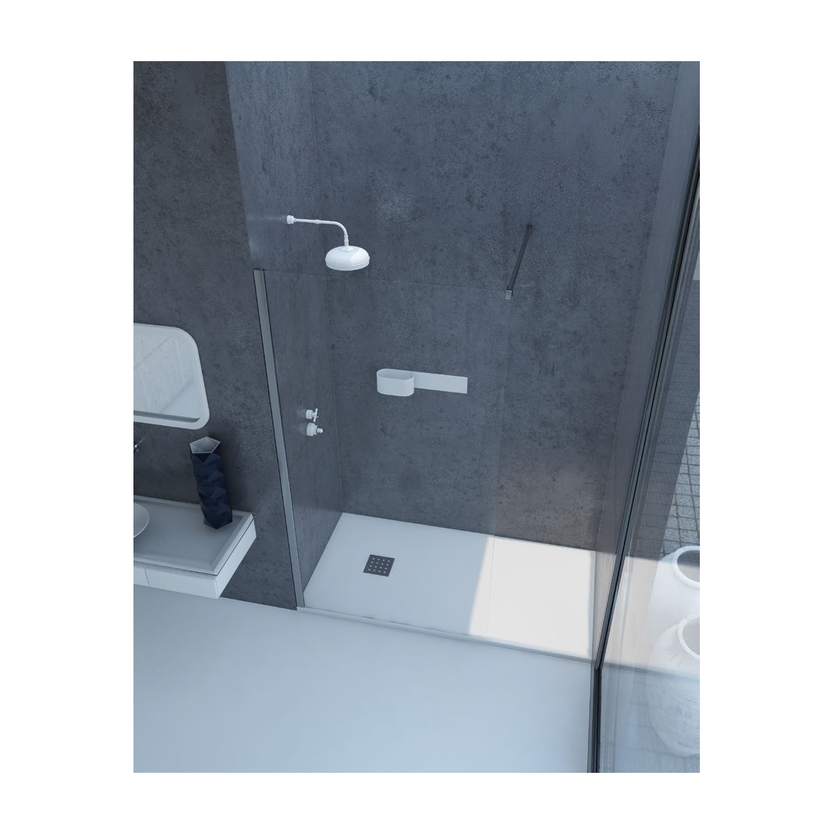 Paroi de douche Nilo économique