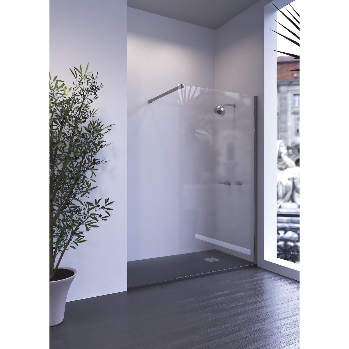 Economical Nilo shower screen - Shower screens - Anna Bagno brand
