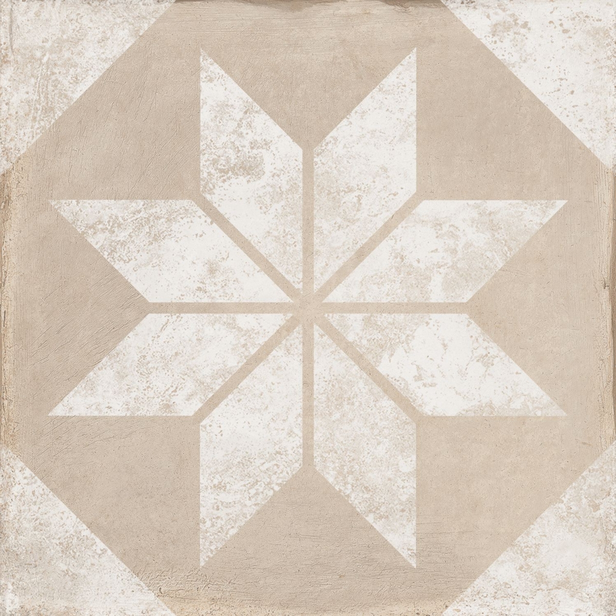 Triana Star Beige 25x25 (m2) - Série Triana - Marque Keros Cerámica