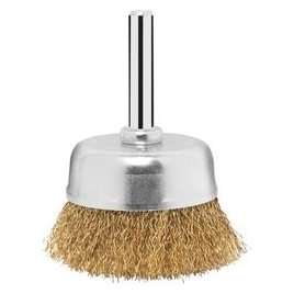 Steel Wire Brush 53Mm 0.2Mm Brass