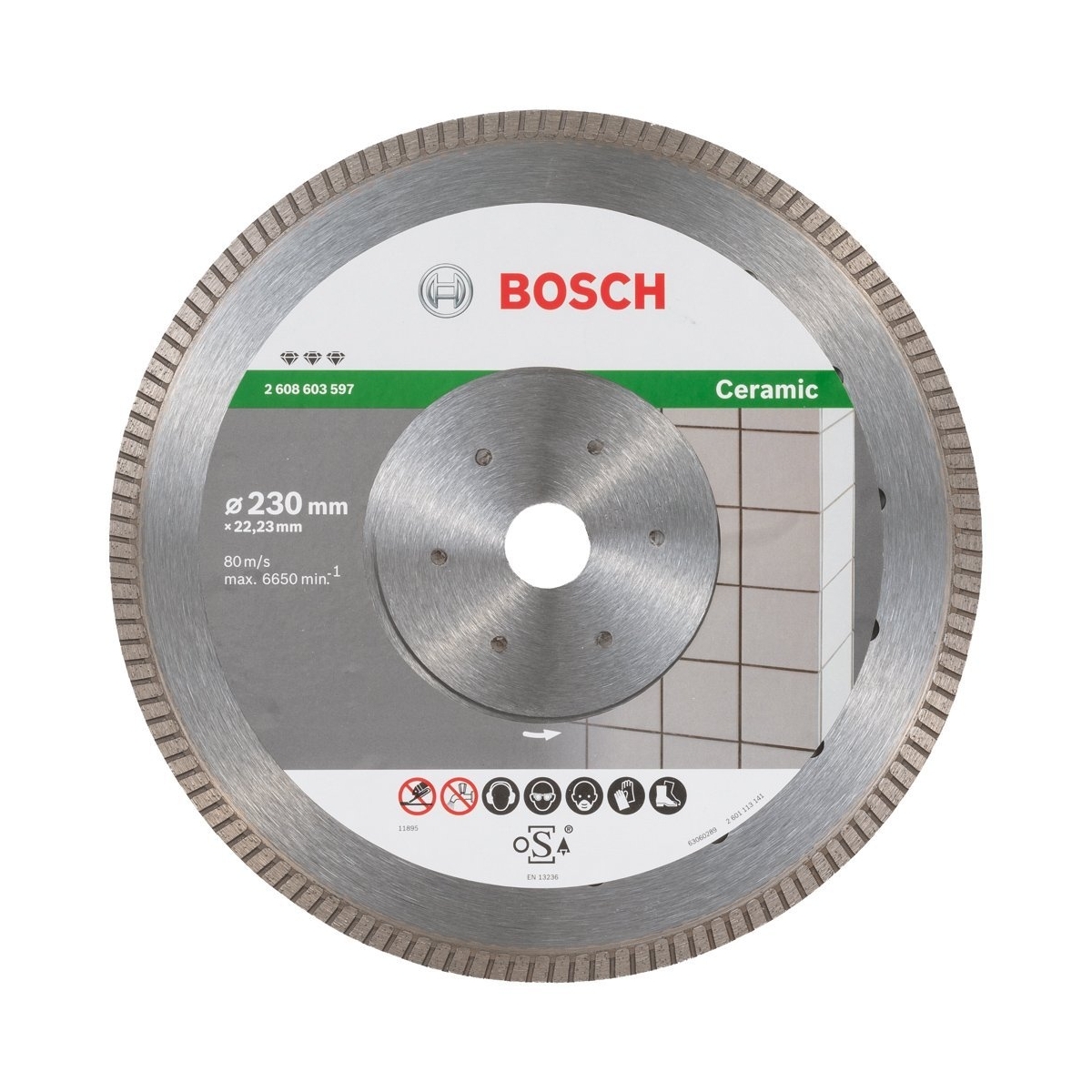 Bosch Disco Diamante Best Ceramic Turbo 2608603597 - Comprar Discos Bosch a buen precio.