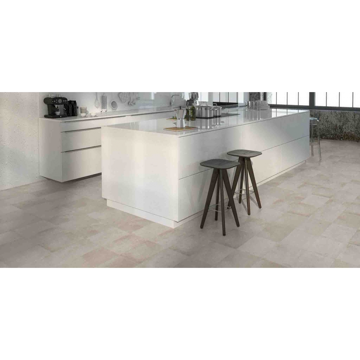 Vinci White 25x25 Vinci Series