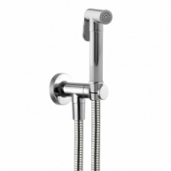 Photo de l’ensemble des toilettes 1 eau Ramón Soler 114602 des toilettes chromées