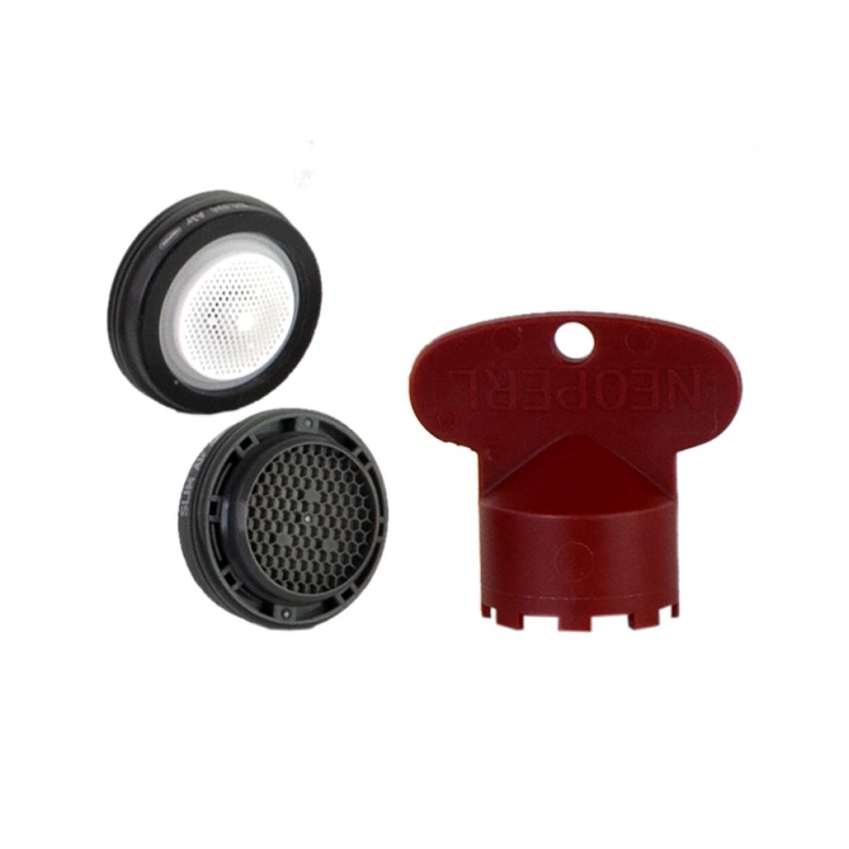 Foto de Aireador Ramón Soler 1531 Aireador Macho M24X1 Slim Limitador 8L  Llave Para 4702 Y 4710N