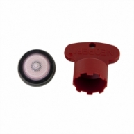 Photo de Aérateur Ramón Soler 1593 Aérateur mâle M24X1 Slim Limiter 4.5L Clé